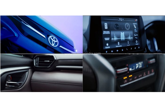 Toyota Hyryder interior teaser collage 